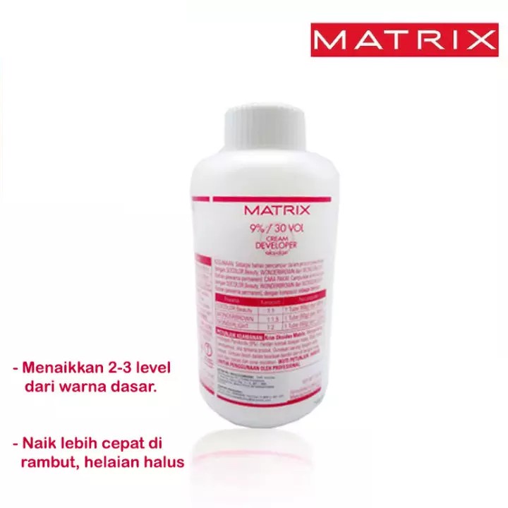 matrik developer peroxide oxidant matrix mini 135 m