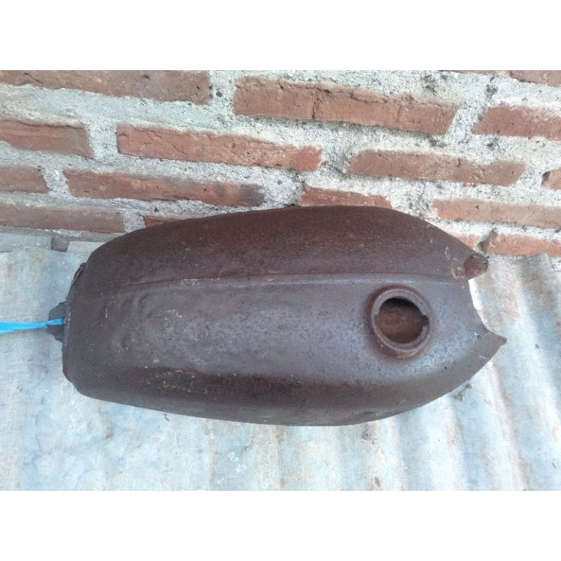 tengki cb k2 original tangki cb100 ori kondisi bahan