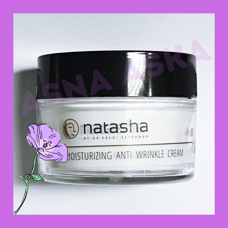 ANTI WRINKLE CREAM NATASHA, ANTI KERUT, ANTI AGING, PENUAAN DINI, CREAM NATASHA