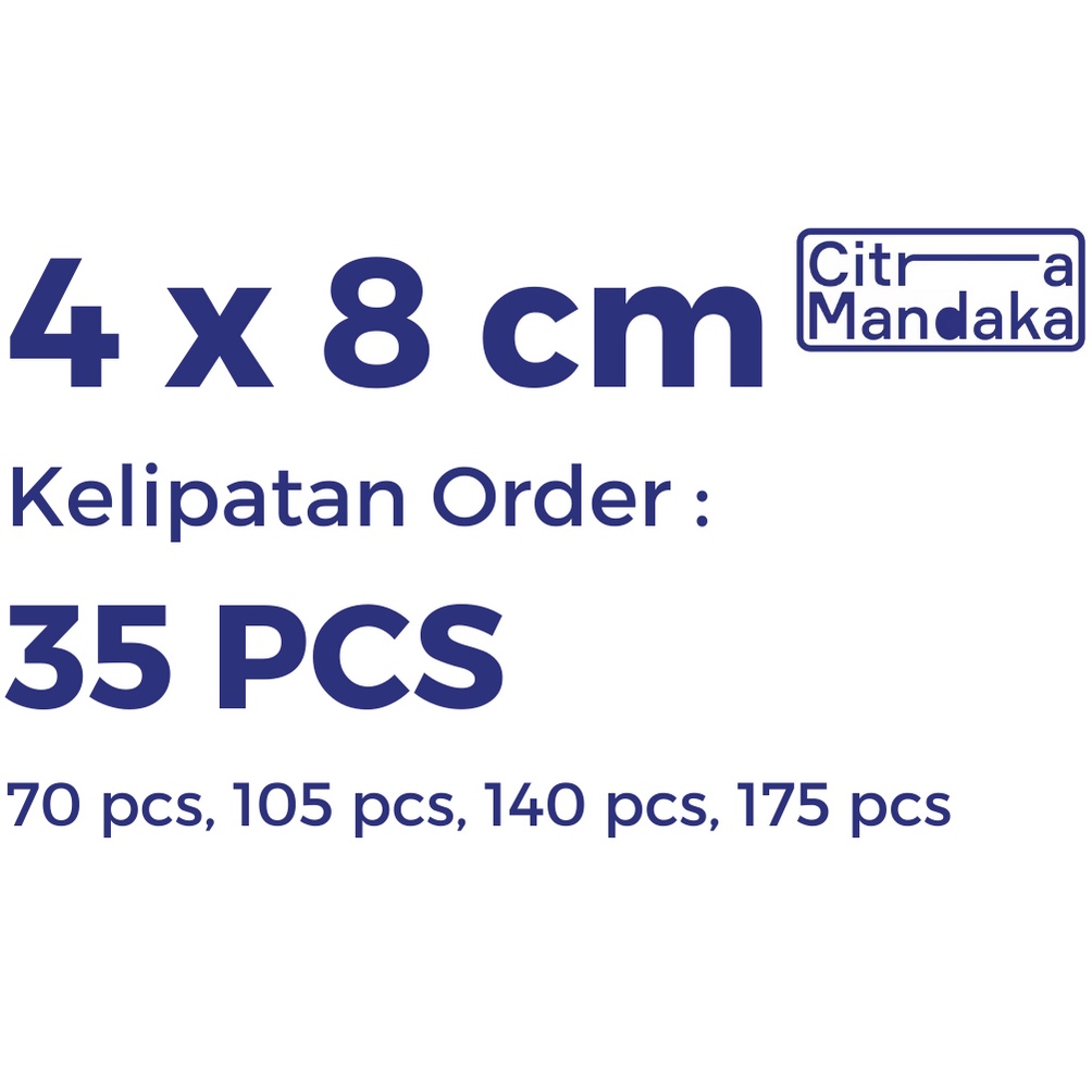 Sticker Label Makanan | Stiker Segel Box Packaging Hampers Custom Label Box Packaging-4 x 8 cm