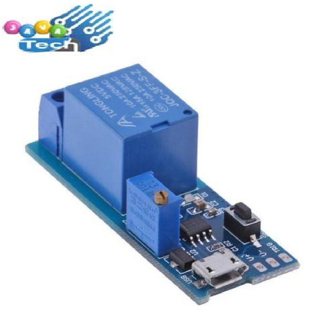Digital Timer Delay Relay Module ON OFF NE555 5V 12V Micro USB