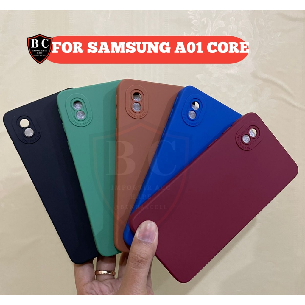 CASE SAMSUNG A01 -SOFTCASE PRO CAMERA SAMSUNG M33 5G A01 M01 A01 CORE