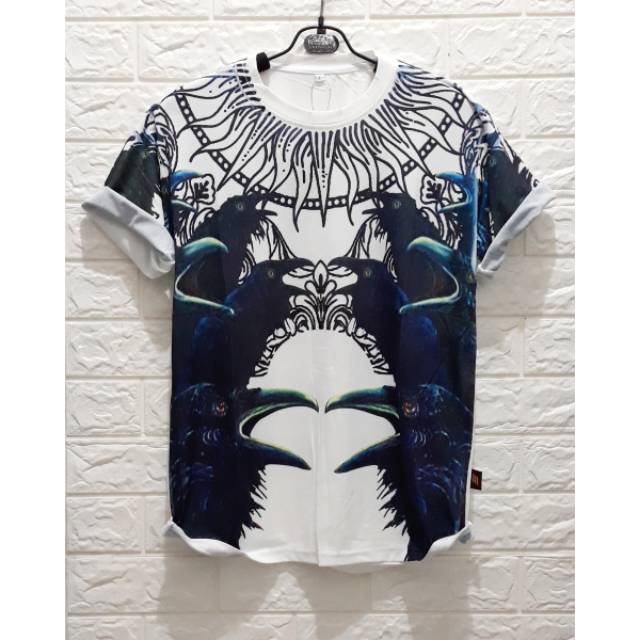 Baju Kaos Printing 3D Bangkok Thailand Bird Burung Fullprint Print Spoon Import Impor Distro