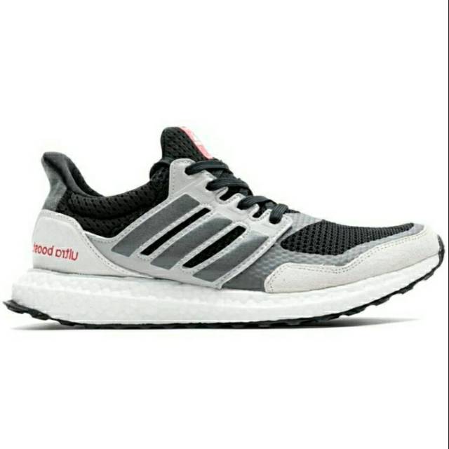 ADIDAS ULTRABOOST S&L BLACK GREY FOUR RED UNAUTHORIZED AUTHENTIC UA QUALITY