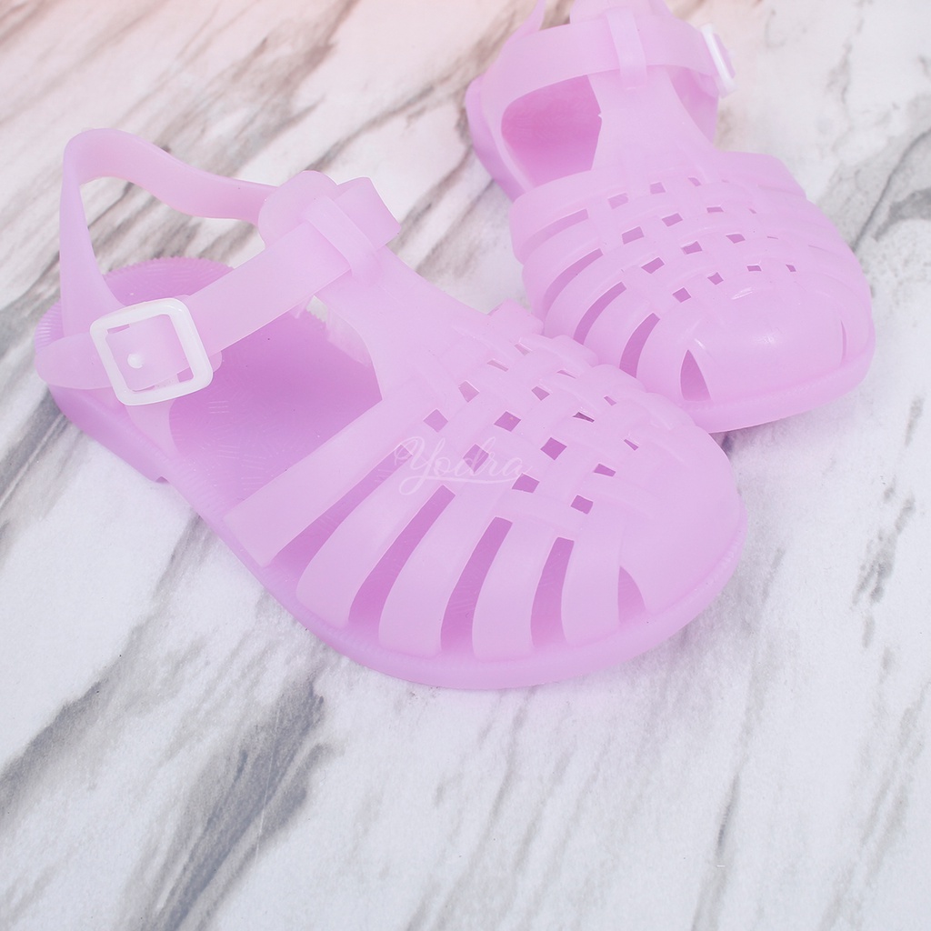 Yodra Shelby Kids Anak Jelly Shoes Import YDR605 Real Pict