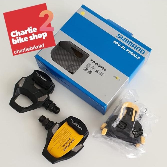 Pedal SPD-SL Shimano PD-RS500 - Pedal Cleat Road Bike