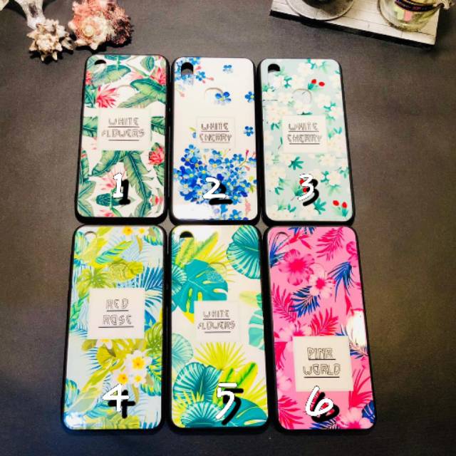 SOFTCASE CASE MOTIF WHITE UV FLOWER FOR SAMSUNG A6 A6+J4 J6 J7 DUO