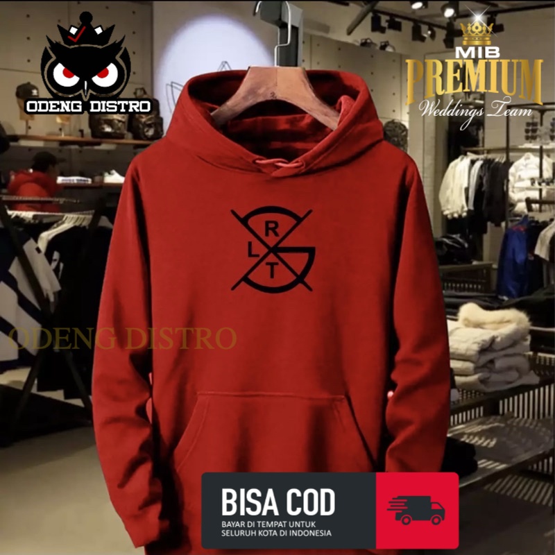 Hoodie Greenlight Grlt Premium Black Jaket Sweater Basebal Varsity Distro Keren Kekinian Termurah Ba