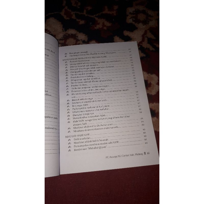 Dalil dalil amaliyyah NU