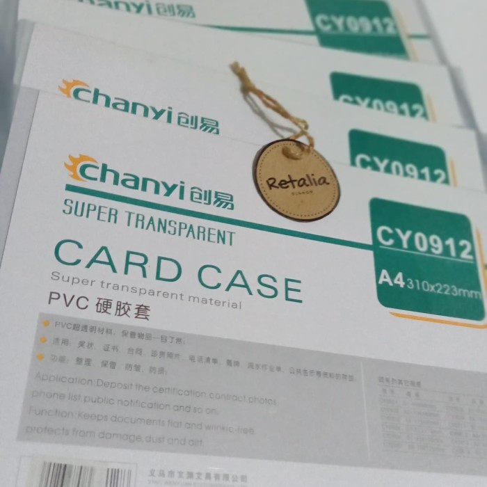 

Cantik Mika Tebal Pelindung Uang Kertas, Perangko Atau Foto Pribadi (A4) Bagus