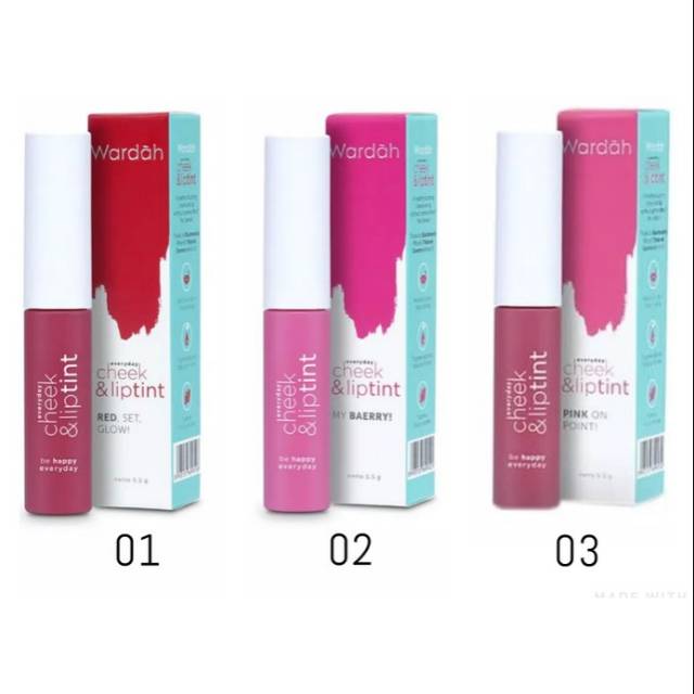 Wardah Everyday cheek and liptint - WARDAH LIPTINT
