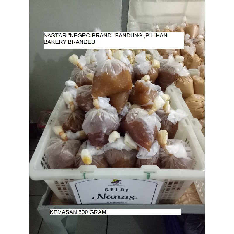 Exp Lama (COD) SELAI NANAS NEGRO BRAND 500gr NASTAR Berkualitas