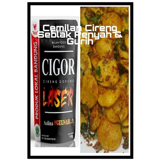 

Cemilan Snak Cireng Seblak Renyah & Gurih