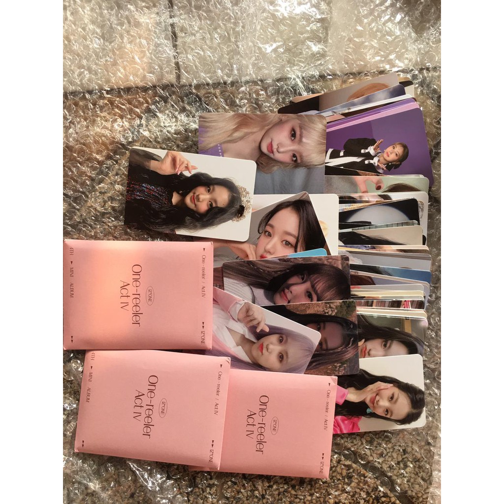 "61 pc izone  3 set preorder benefit set"_KHANNIA