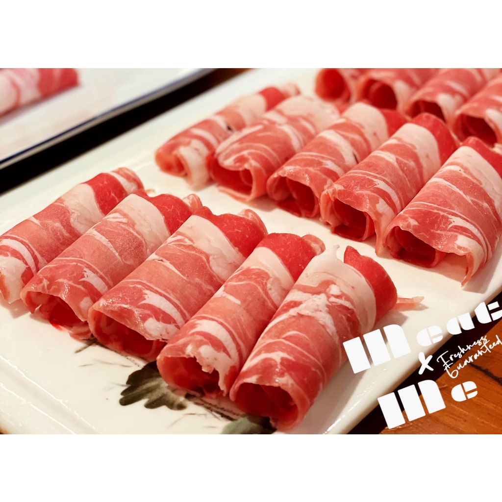 

Daging Babi Pork Belly Slice Tipis 500gr FRESH!