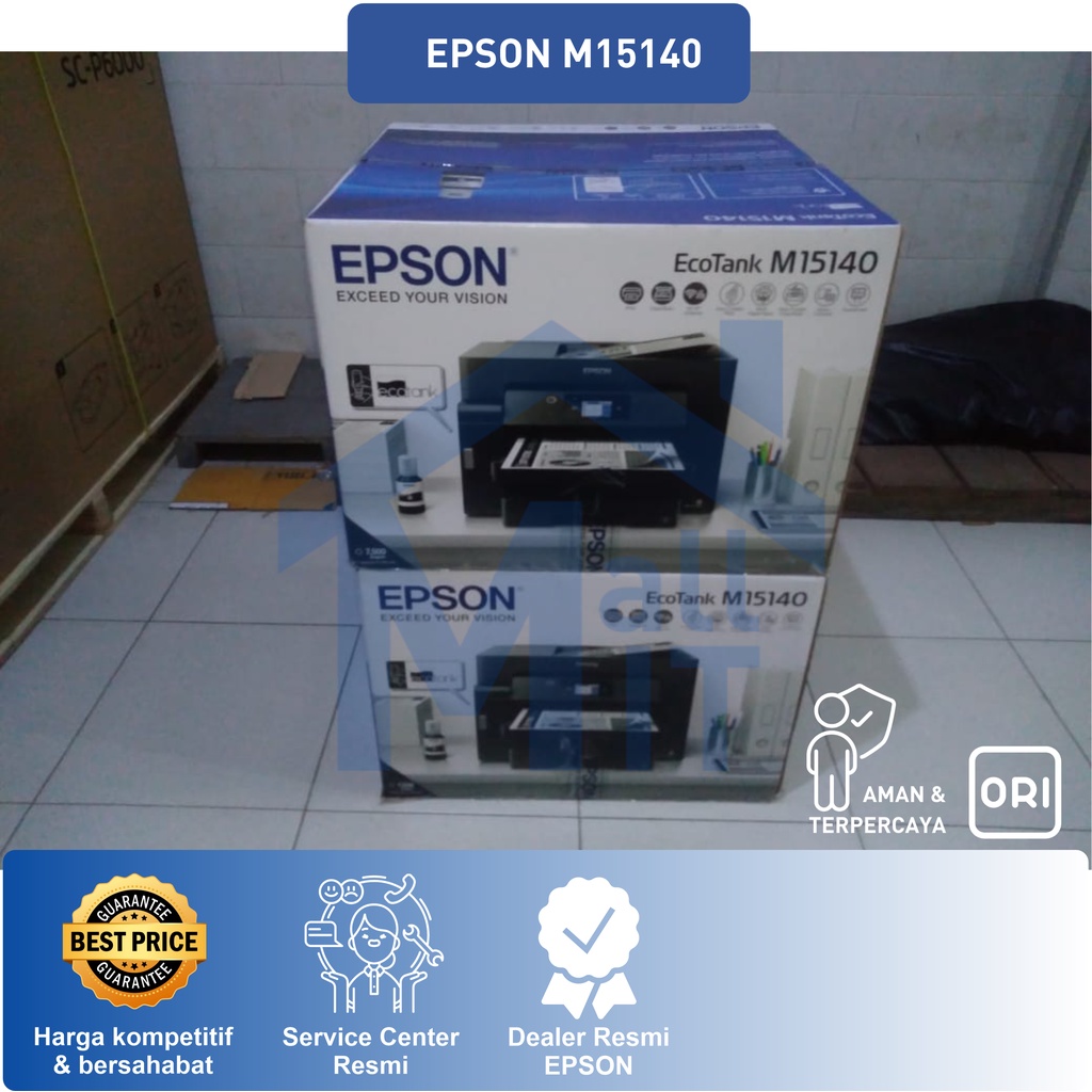 (PACKING KAYU) PRINTER EPSON M15140 EPSON M-15140 M 15140 A3 Wi-Fi Duplex Monochrome