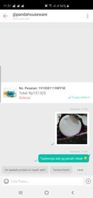 Savina Pinguin Set Of 3 Biru / Toples Plastik