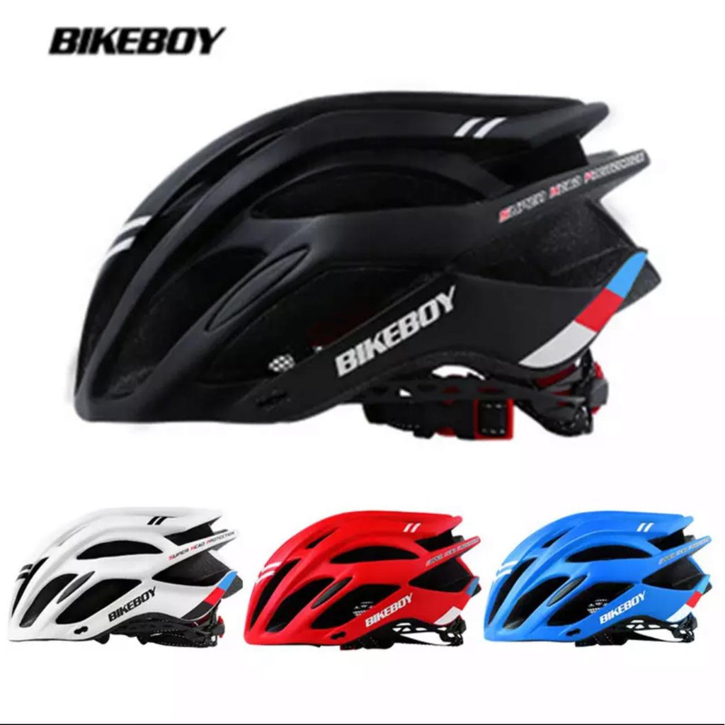  Helm  Sepeda  Dewasa Bikeboy Strip MTB Roadbike Fixie  Sepeda  