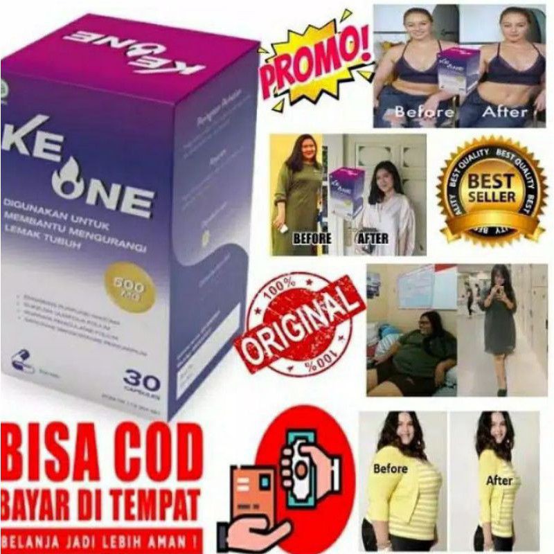 Ke One Pelangsing Badan Alami GARANSI KEASLIAN