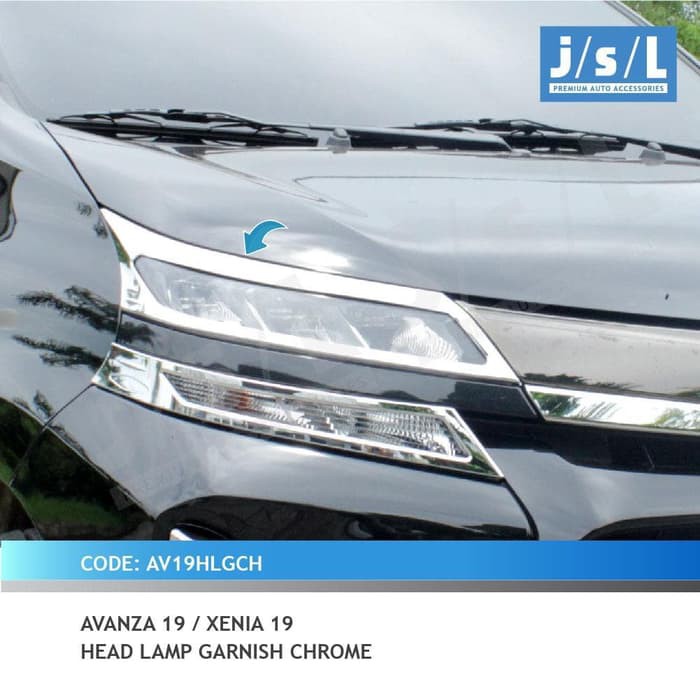 Garnis Depan Avanza  Xenia 2019 Chrome