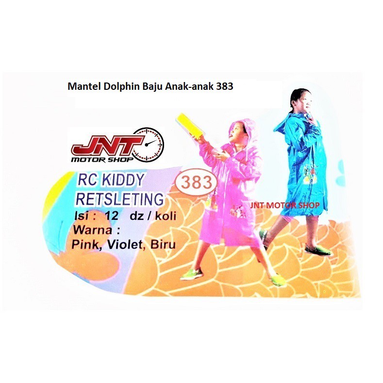 Mantel Hujan Dolphin Baju Anak-anak 383