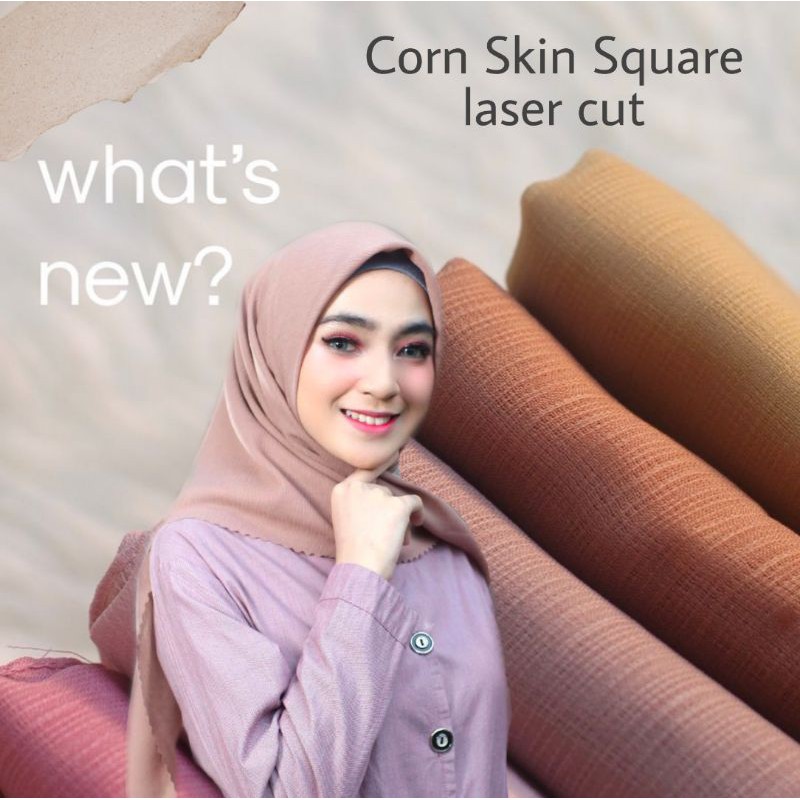 PART 1/CORNSKIN PREMIUM HIJAB SEGIEMPAR AZZARA / CORNSKIN LASER CUT