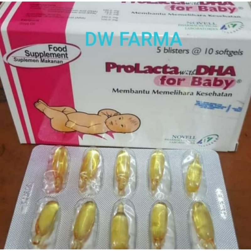 Prolacta DHA Bayi 10 blisters