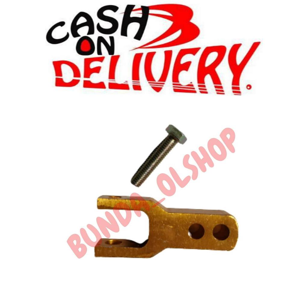 GOLD peninggi shock belakang matic full CNC