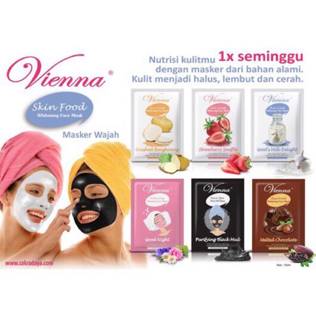 VIENNA FACE MASK / MASKER WAJAH (ALL VARIANT)