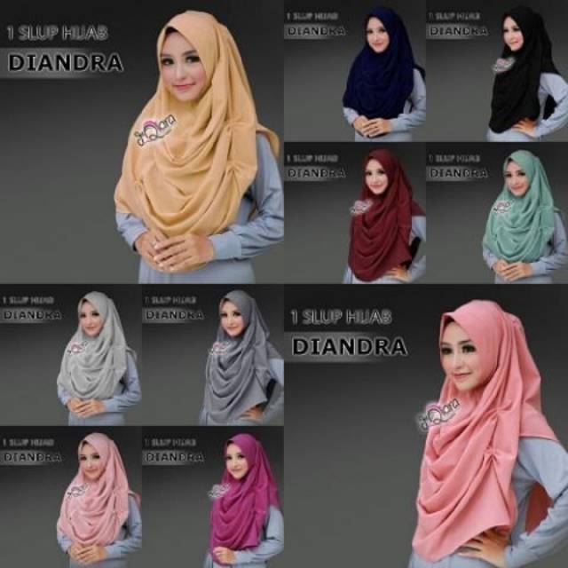 Hijab instan Diandra