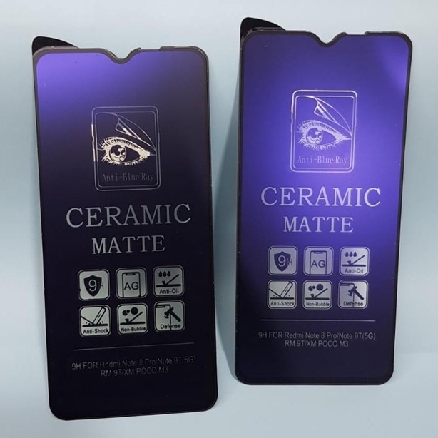 SCREEN PROTECTOR CERAMIC MATTE ANTI BLUE XIAOMI REDMI NOTE 8 PRO - FA