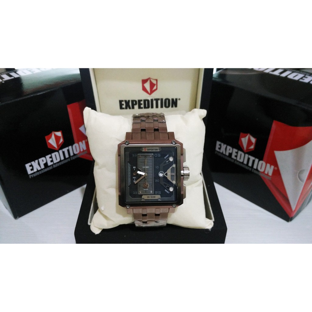 Expedition E6695 Brown Black All Stainless for Men Original