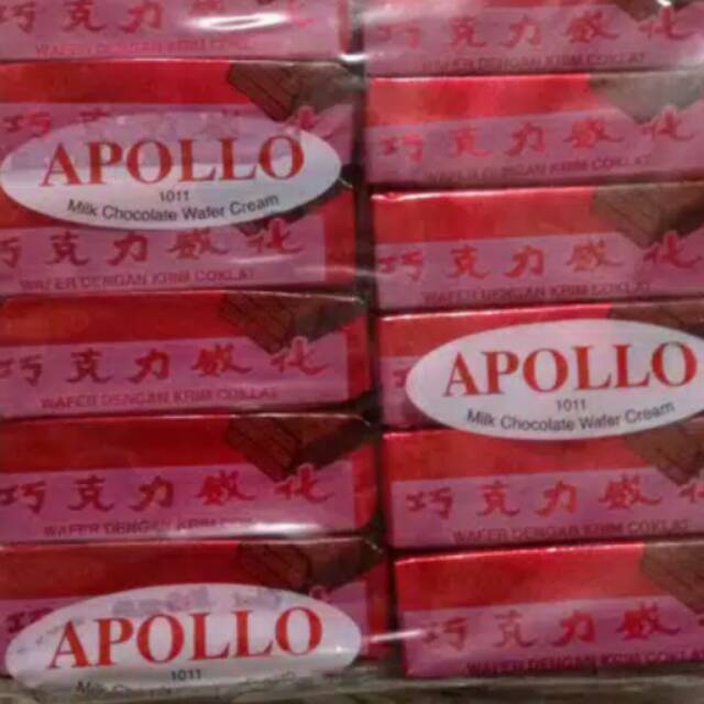 

Apollo wafer merah