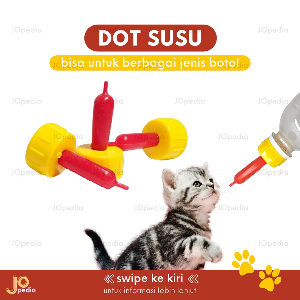 DOT SUSU Kucing Anjing Kelinci Dot Botol Susu Hewan