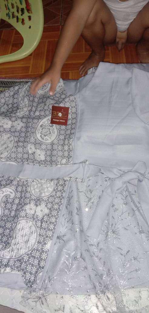 Baju Atasan Batik Blouse Wanita Bahan Katun Kombinasi Moscrepe
