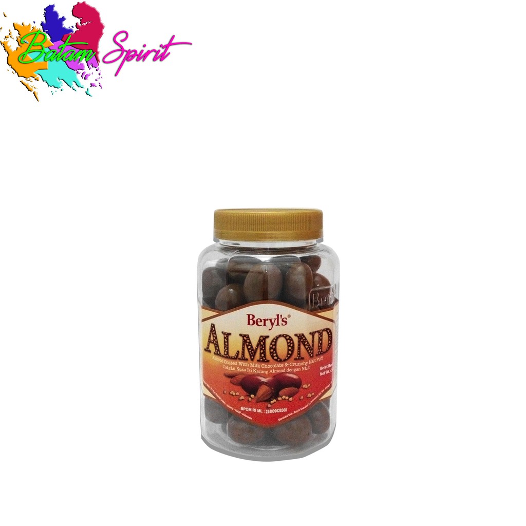 

BERYL'S ALMOND CHOATED WITH MILK CHOCOLATE & CRUNCHY 380GR