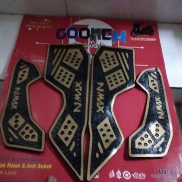 karpet pijakan kaki new nmax dan 2 pics hook gantungan barang nmax new 2020 2021 2022