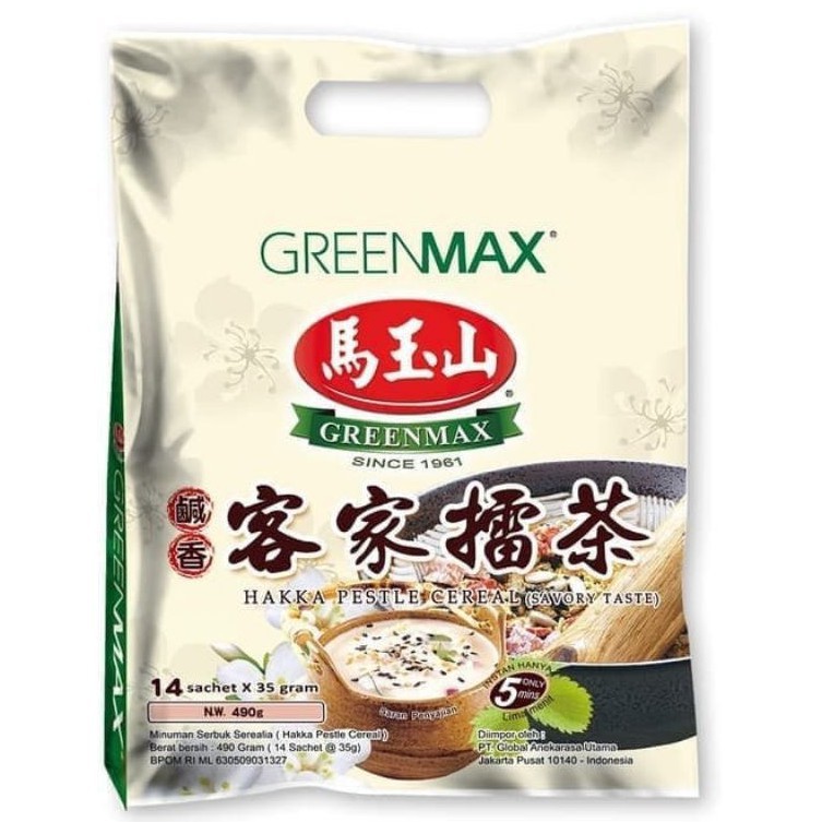 

CJesshop / Greenmax Hakka Pestle Cereal (savoury taste) Lei Cha / Lui Cha