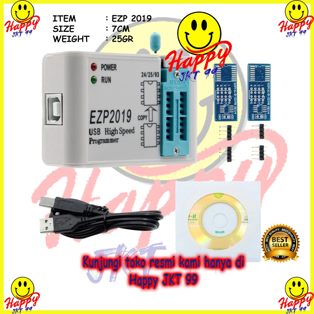 [ HAPPY JKT 99 ] EZP2019 EZP 2019 FLASH BIOS ALAT FLASH PROGRAMMER