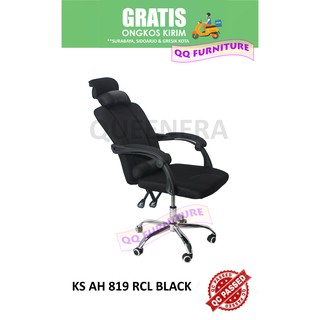  Kursi  kantor  reclining merk  Queenera tipe KS AH 819 RCL 