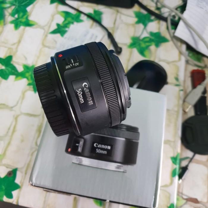 lensa fix canon 50mm stm