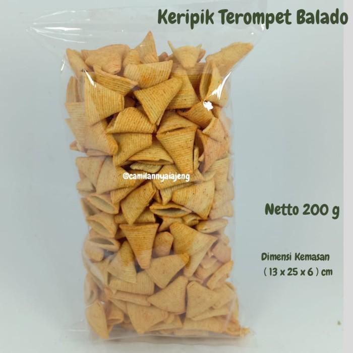 

DAPATKAN SEGERA SNACK TRITOS YOLAYOLA TEROMPET RASA RUMPUT LAUT BALADO 200 G