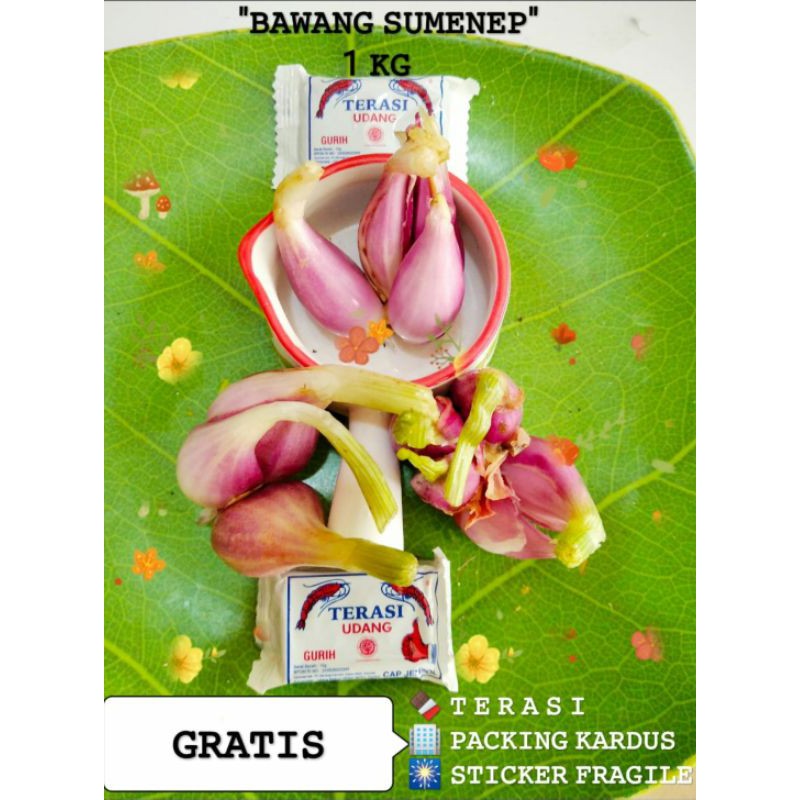 

Bawang Sumenep 1 KG - Bahan bawang goreng