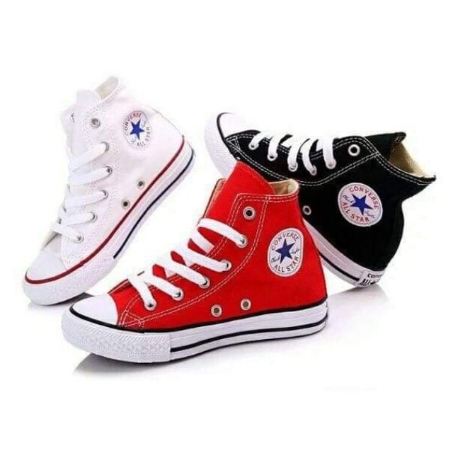 Sepatu Converse Anak Model Tinggi / Sepatu Anak Laki-laki / Sepatu Sekolah Anak / Sepatu Allstar Anak / Sepatu unisex / Sepatu Converse Premium