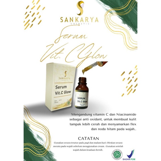 Sankarya Serum VIT c glowing