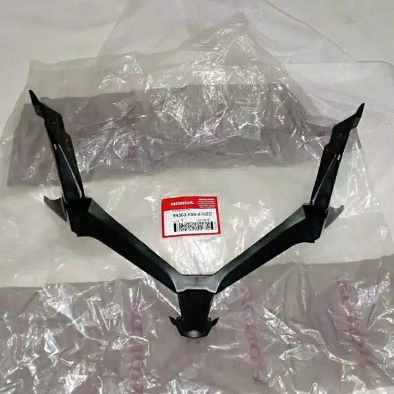 Garnist lampu depan vario list cover bawah lampu depan vario 125 vario 150 all new original AHM