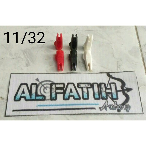 

Murah Nock Plastik Import Ukuran 11 per 32 inch atau 9mm Super Seller