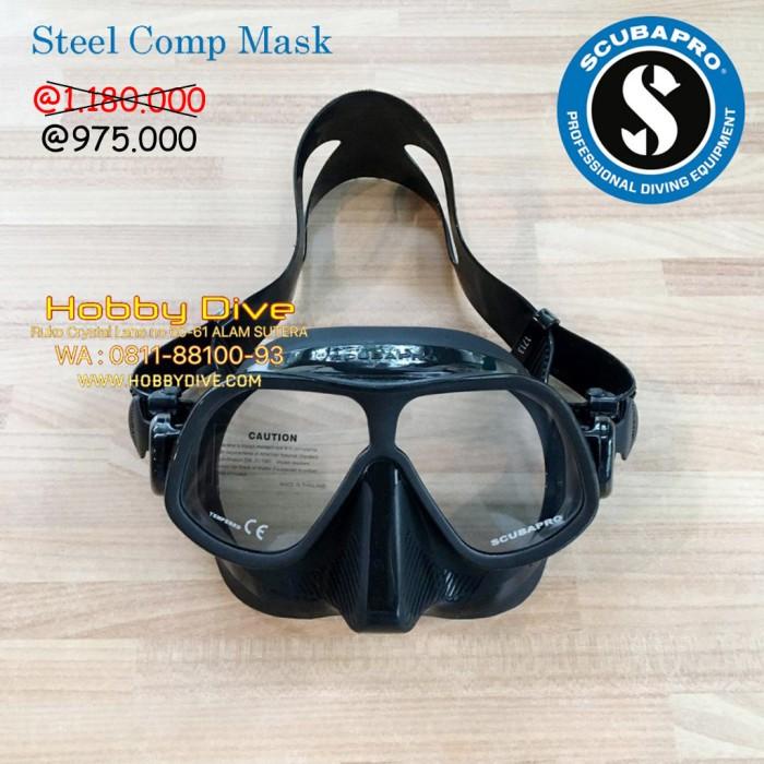 Mask | Scubapro Steel Comp Mask Scuba Diving Alat Diving
