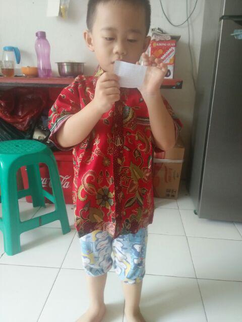 Sarimbit Batik Alena Gentong Hitam Seragam Batik Kantor Cople Batik Modern Setelan Kebaya Kemeja