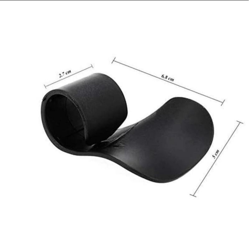 Holder stang grip arm rest support motor gas penahan gas anti pegal HONDA polos hitam